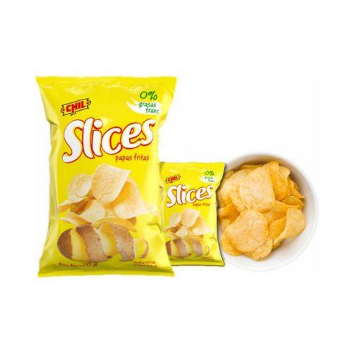 Papas Fritas SLICES Salame de Campo x 65grs. (B x 24u.)